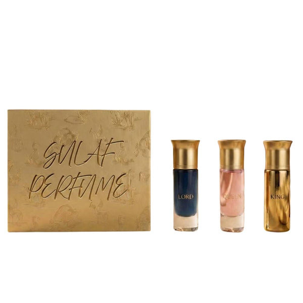 Sulaf Perfume Set: King, Queen, and Lord - 3 x 200ml